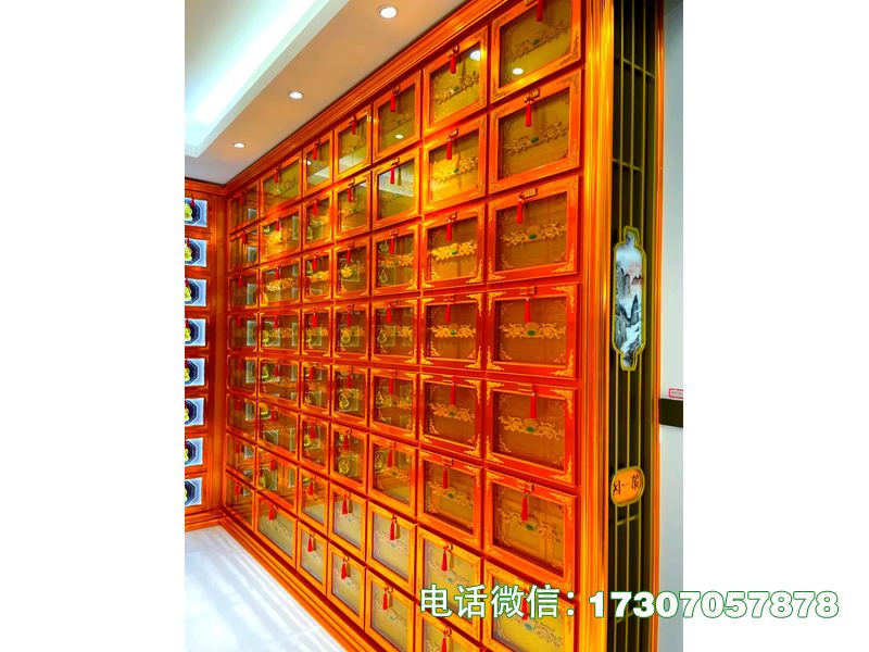 灵骨盒柜架